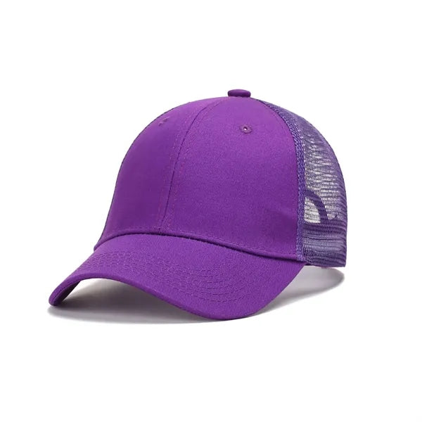 Cotton Snapback Trucker's Cap