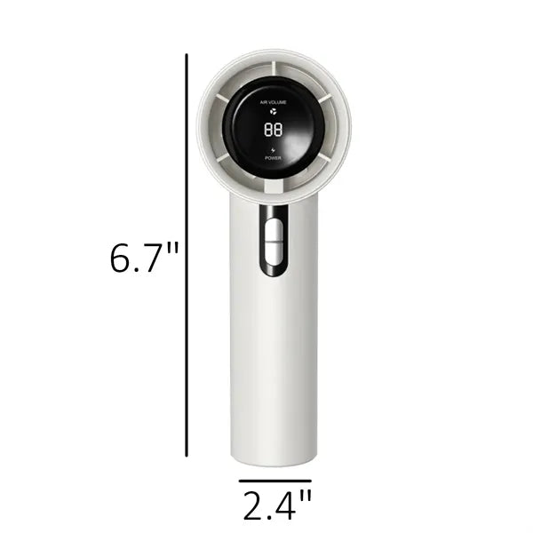 Portable Turbo Fan 100 Speeds USB Rechargeable Mini Cool