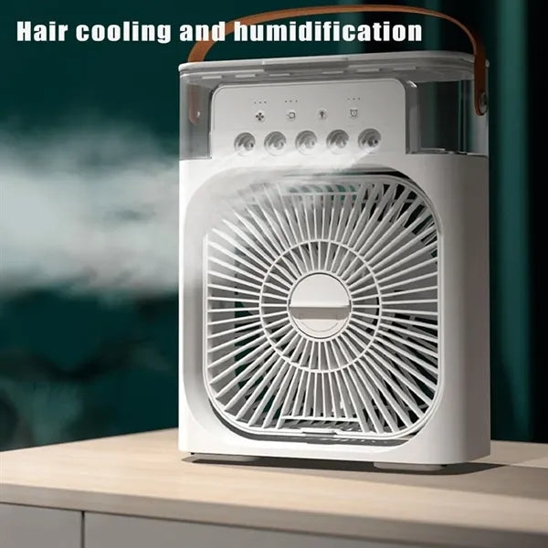 Mini Cooling Fan Humidifier Portable Travel Home