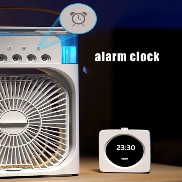 Mini Cooling Fan Humidifier Portable Travel Home