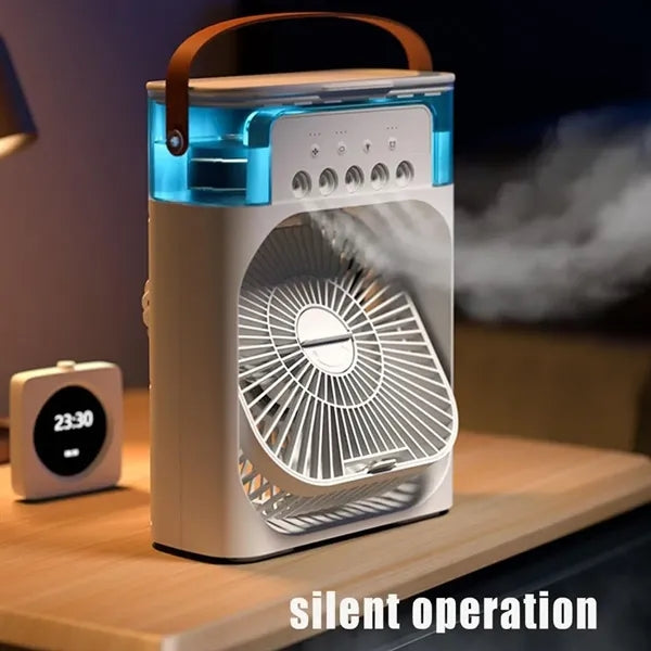 Mini Cooling Fan Humidifier Portable Travel Home