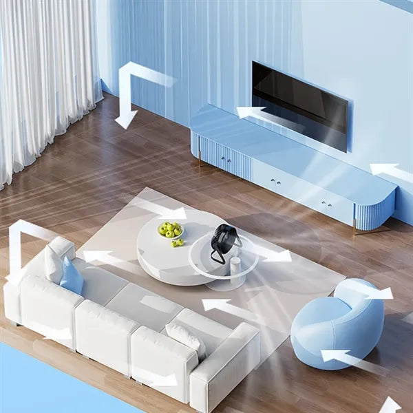 6 Inch Portable Cooling Fan Home Bedroom Travel Outdoor Use