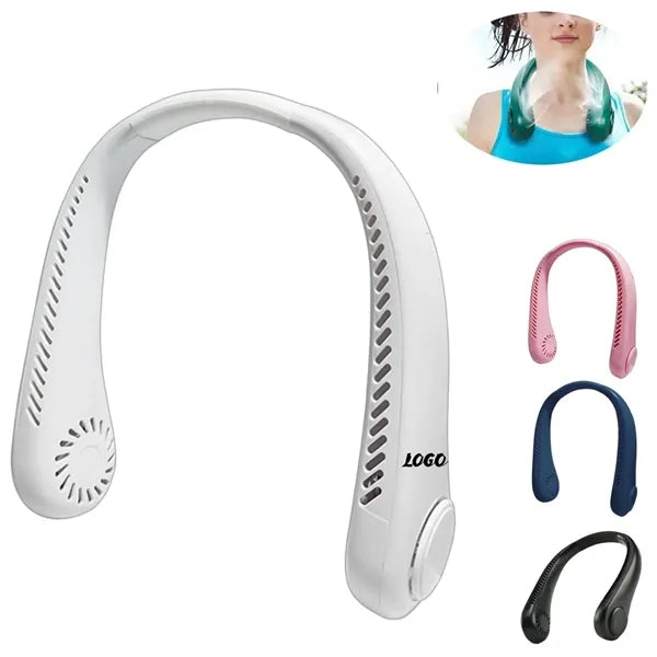 Blade Silent Cooling Neck Fan USB Work Travel Ready