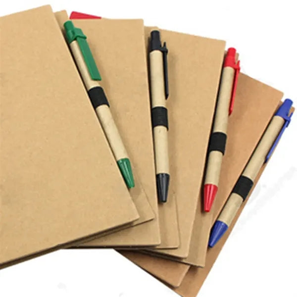 Full-Color Print Notebook With Matching Pen