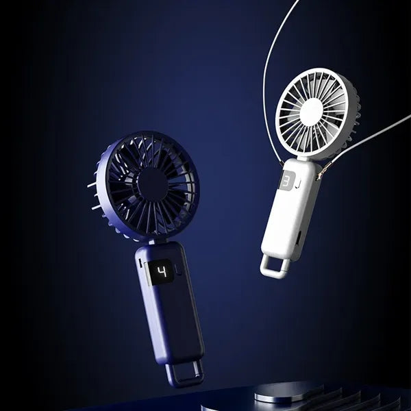 Portable Handheld Mini Fan, USB Rechargeable Desk Fan