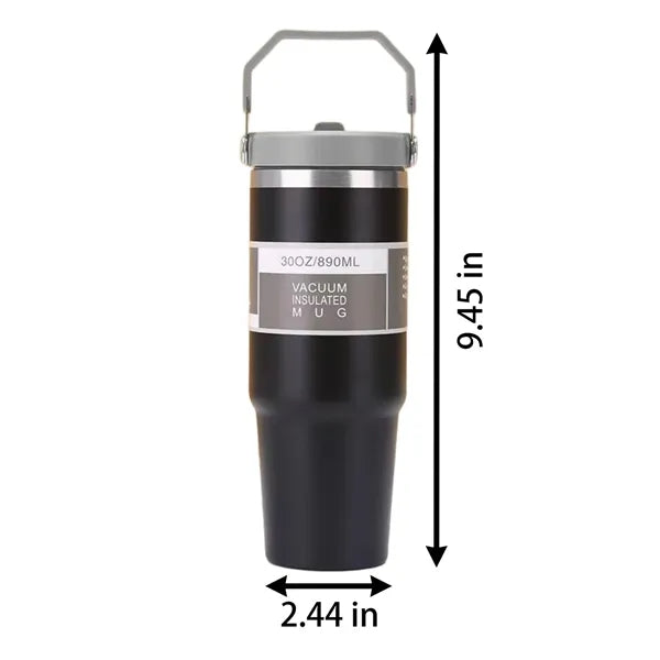 30Oz Multi-Color 304 Vacuum Insulated PortableCar Travel Mug