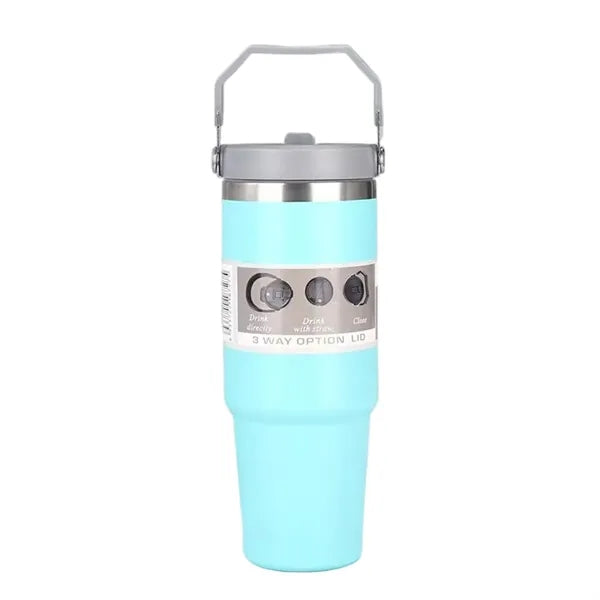 30Oz Multi-Color 304 Vacuum Insulated PortableCar Travel Mug