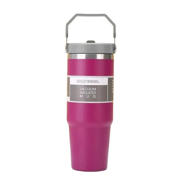 30Oz Multi-Color 304 Vacuum Insulated PortableCar Travel Mug