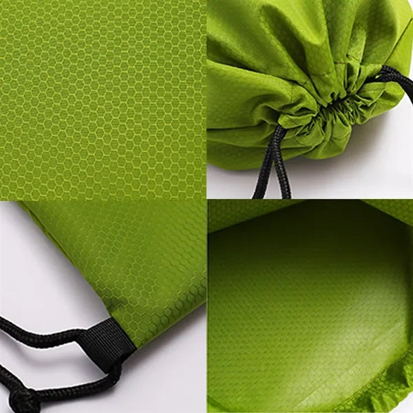 Marathon Ready Waterproof Drawstring Backpack