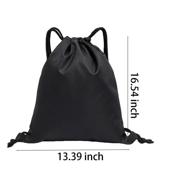 Marathon Ready Waterproof Drawstring Backpack