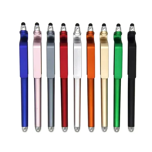 3 in1 Phone stand Ballpoint Writing Pen Stylus