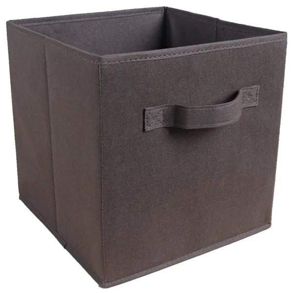 Collapsible Non-woven Storage Box With Handle