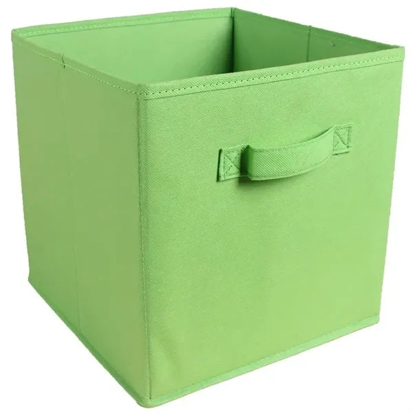 Collapsible Non-woven Storage Box With Handle
