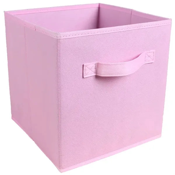 Collapsible Non-woven Storage Box With Handle