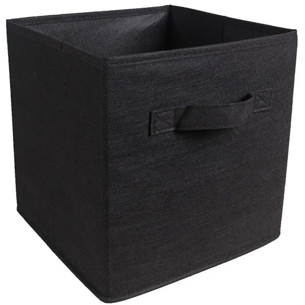 Collapsible Non-woven Storage Box With Handle