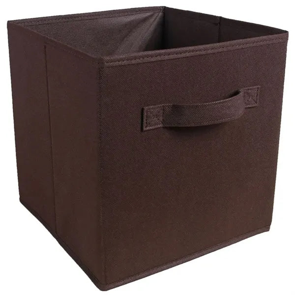 Collapsible Non-woven Storage Box With Handle