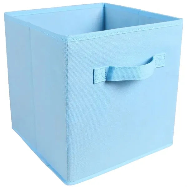 Collapsible Non-woven Storage Box With Handle