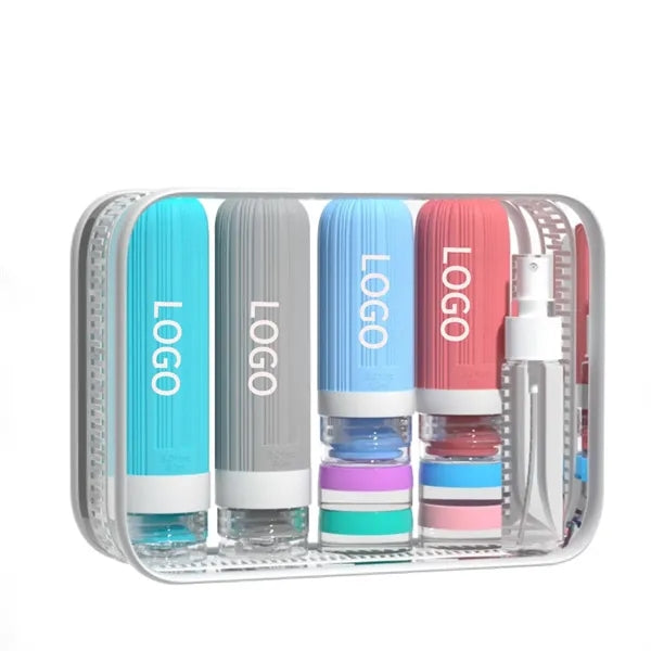 Portable Leak-Proof Silicone Travel Bottle Set