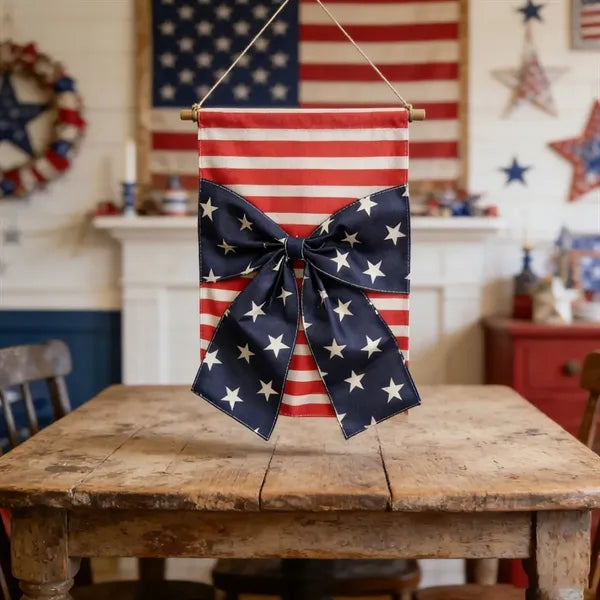 4th of July Patriotic Garden Flag