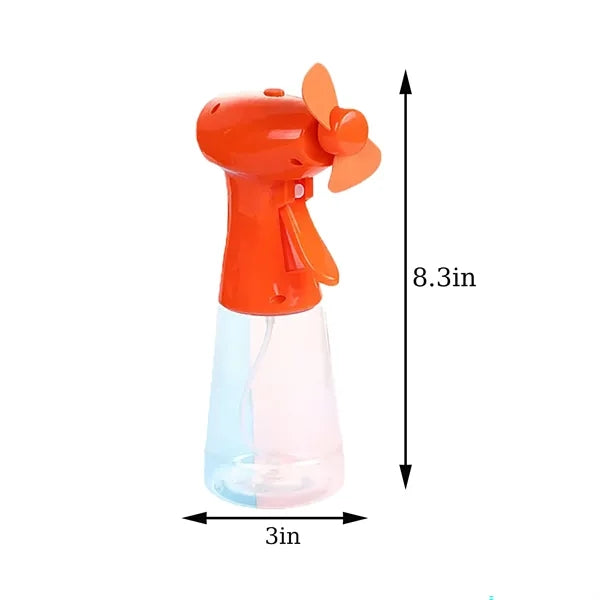Handheld Spray Mist Fan Portable Cooling