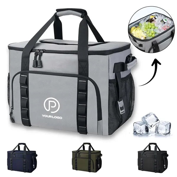 Soft sided cooler bag 40 can leakproof portable for camping