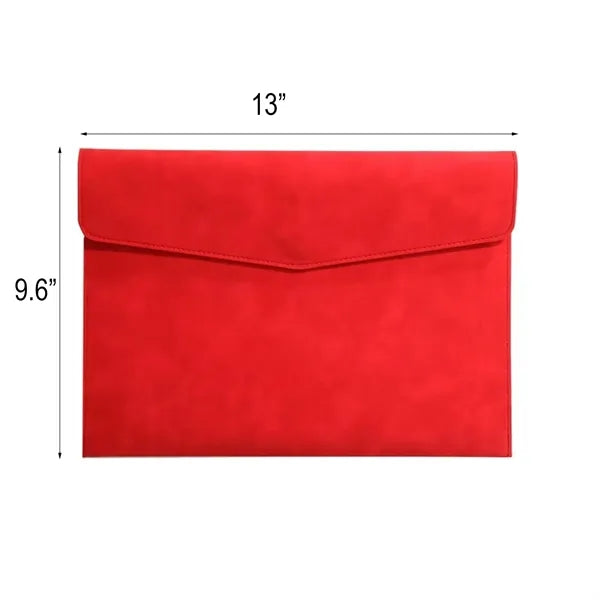PU Leather A4 Document Folder