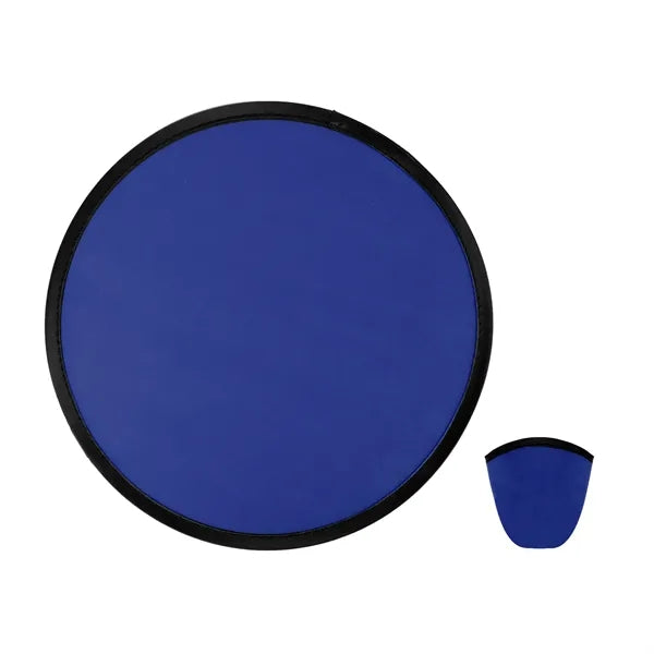 Collapsible Flying Disc with Pouch and Full-Color Imprint