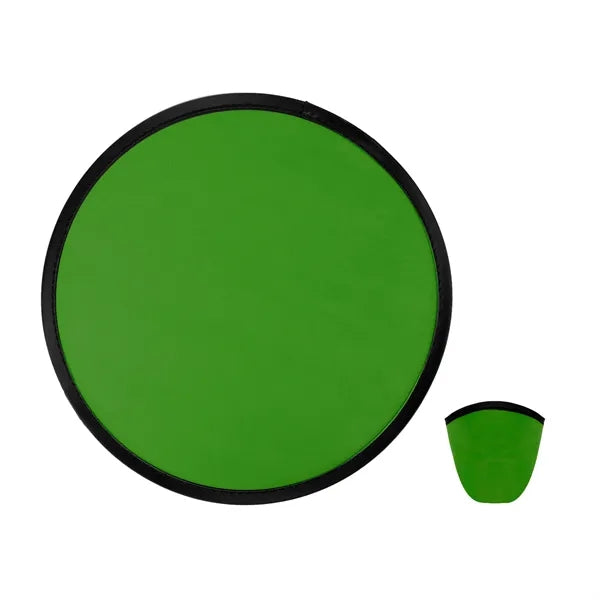 Collapsible Flying Disc with Pouch and Full-Color Imprint