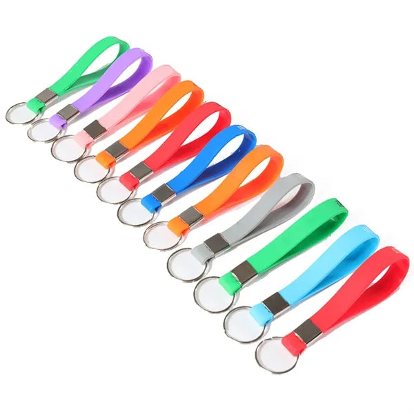 Silicone Bracelet Keychain