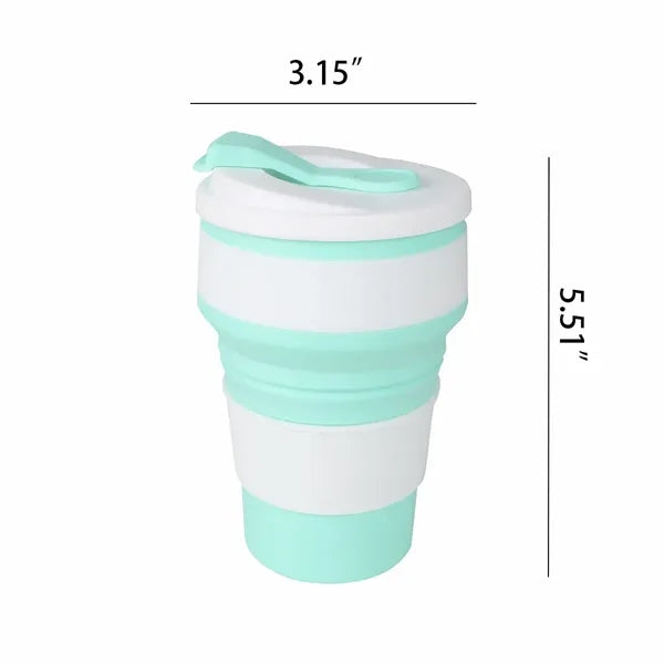 12oz Portable Foldable Water Bottle
