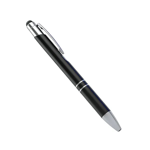 Logo 2 in 1 Metal Stylus Ballpoint Pen