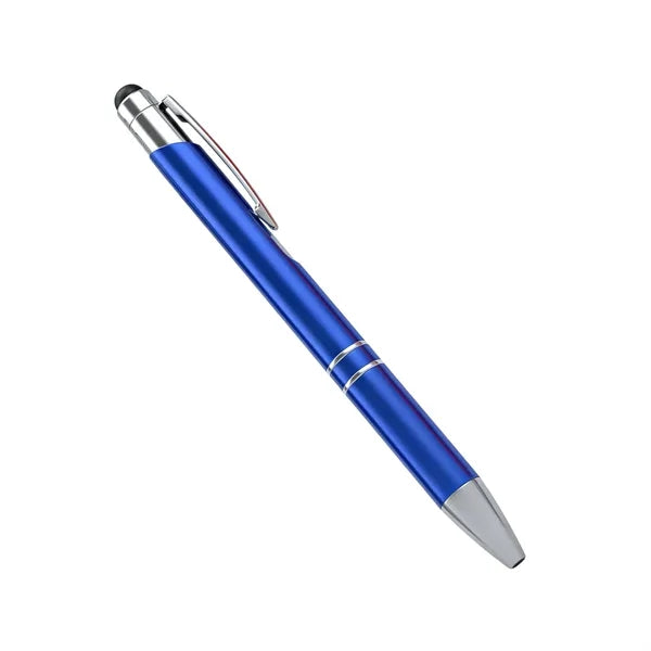 Logo 2 in 1 Metal Stylus Ballpoint Pen