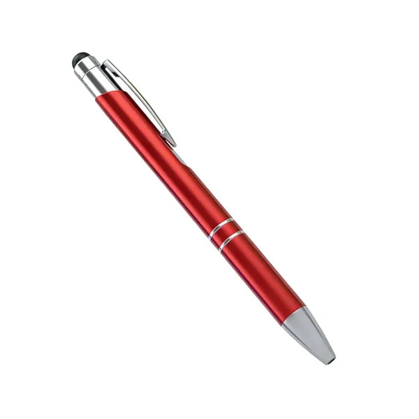 Logo 2 in 1 Metal Stylus Ballpoint Pen