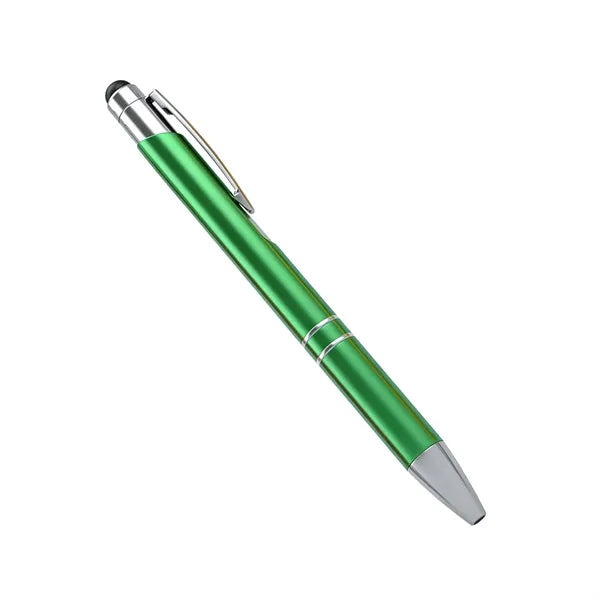 Logo 2 in 1 Metal Stylus Ballpoint Pen