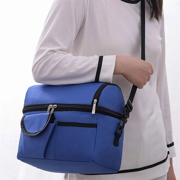 Large Double Layer Cooler Bag