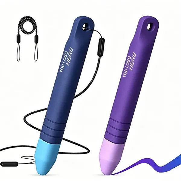 Kid-Friendly Silicone Stylus Pen w/ Anti-Loss Lanyard