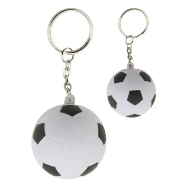 Mini Soccer Stress Reliever Keychain