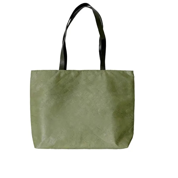 Modern Tyvek Tote Bag Lightweight Kraft Paper Style Shopping