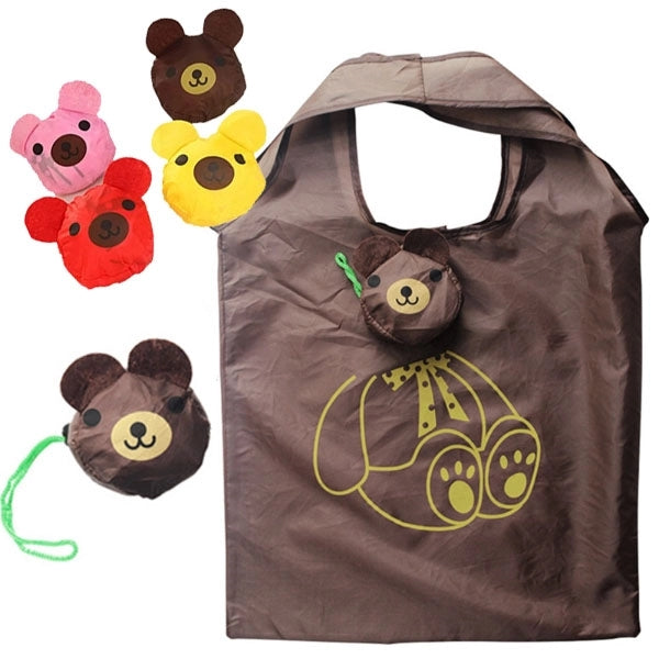 Bear Shaped Folding Tote Bag
