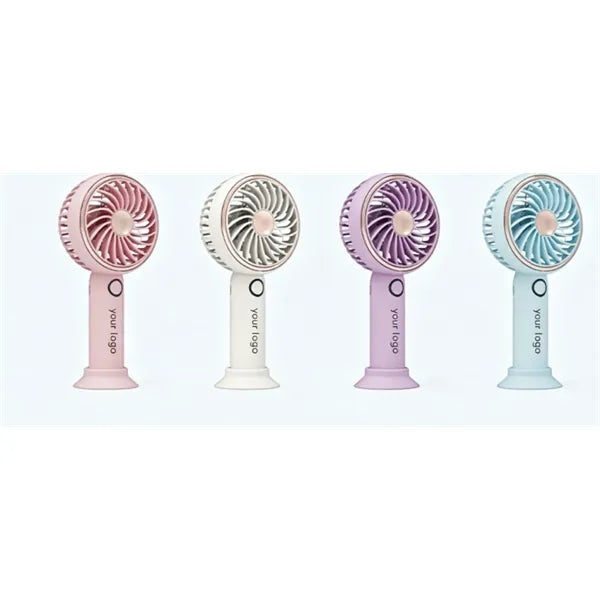 Simple LED and Handheld USB Rechargeable Fan