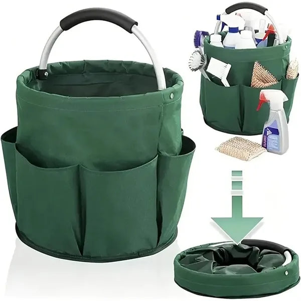 Portable Foldable Picnic Basket, Outdoor Handheld Basket