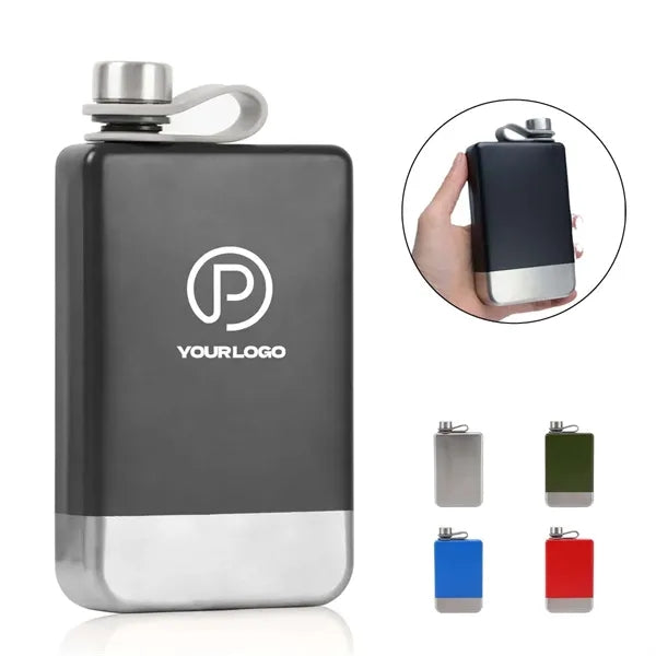 9 oz leakproof hip flask stainless steel for mens gift