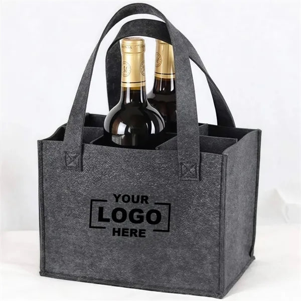 Felt wine bag