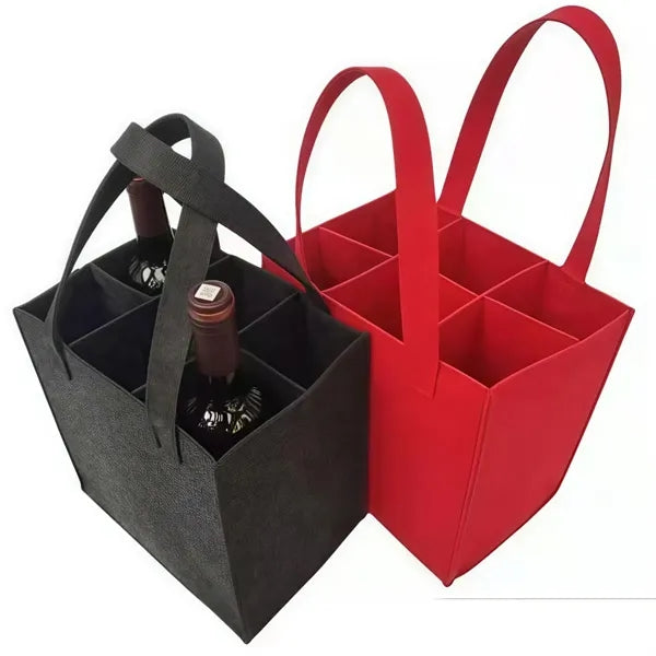 Felt wine bag