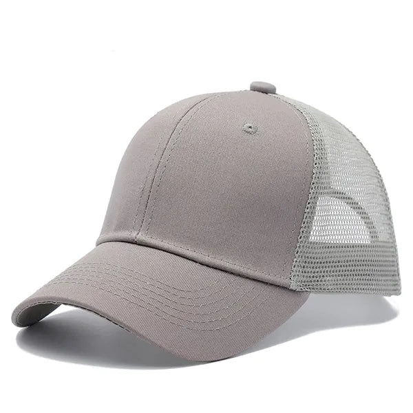 Adjustable Mesh Trucker Hat Structured Baseball Cap