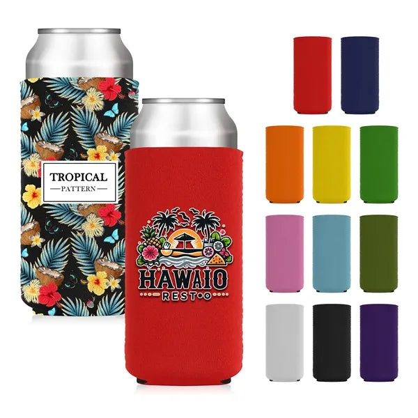Collapsible Neoprene Slim Can Cooler