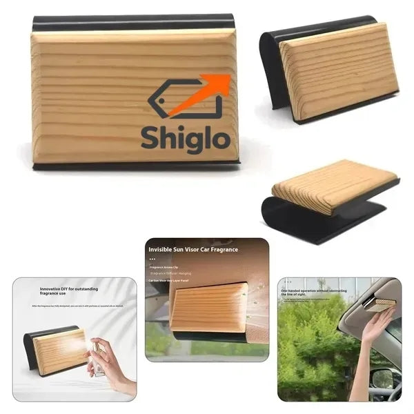 Teak Scent Wood Car Freshener Kit