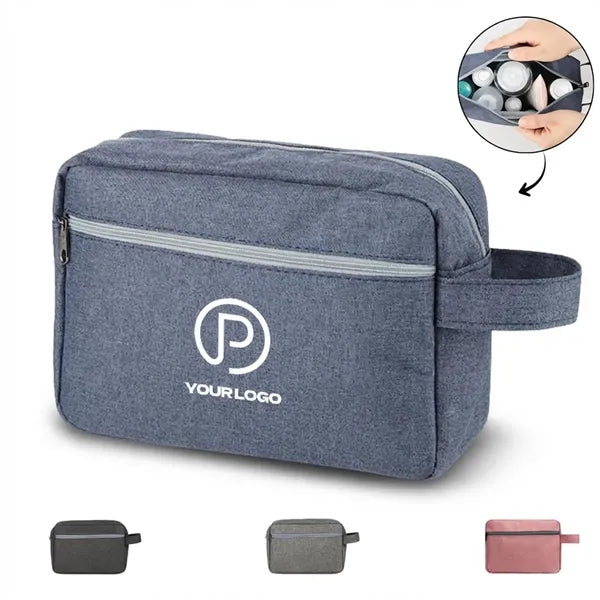 Portable waterproof toiletry cosmetic organizer for travel
