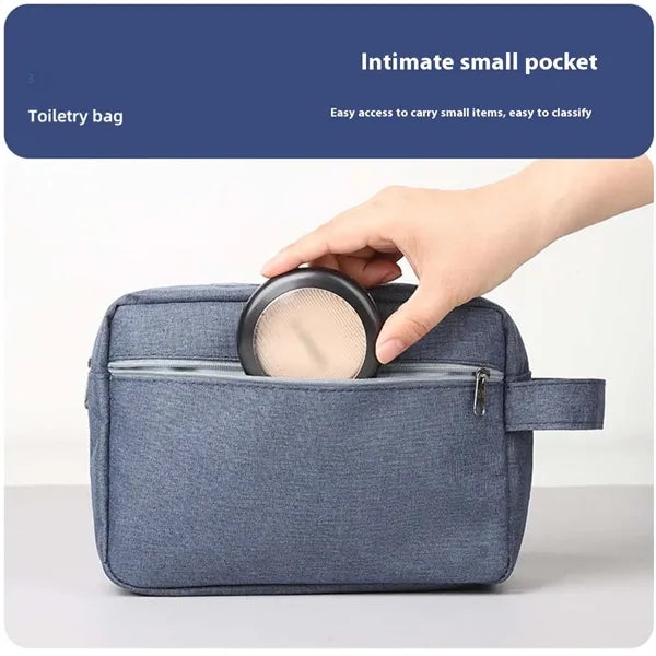 Portable waterproof toiletry cosmetic organizer for travel