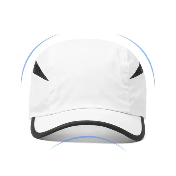 Mesh baseball cap quick dry lightweight hats for running